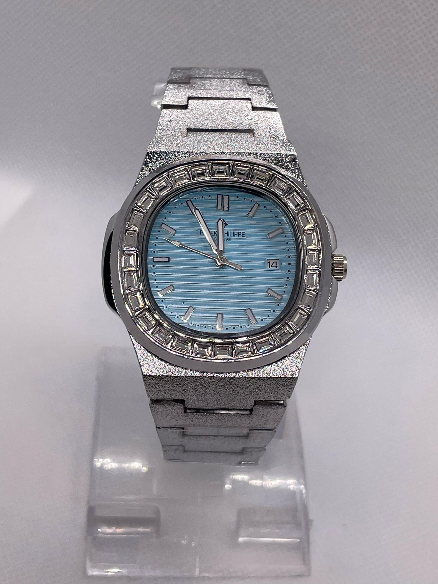 Patek Philippe- Nautilus with Diamond Bezel