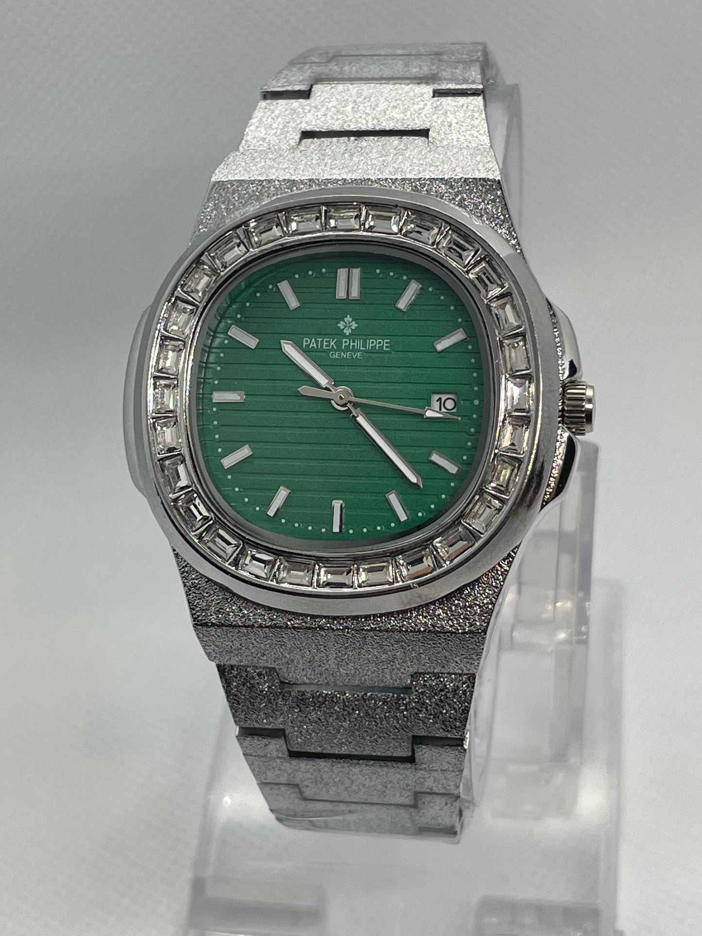 Patek Philippe- Nautilus with Diamond Bezel