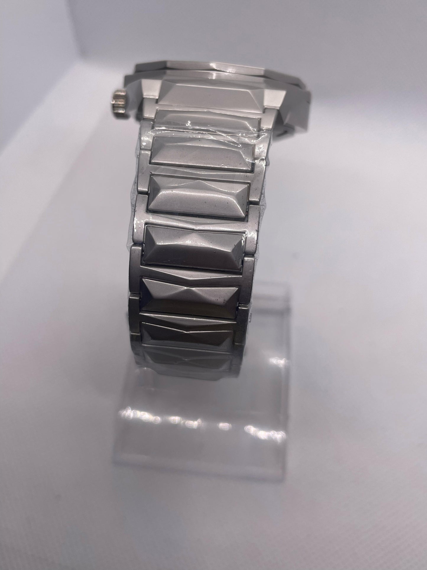 Hublot Steel Wave Fusion | Diamond Cut | Engraved Chain
