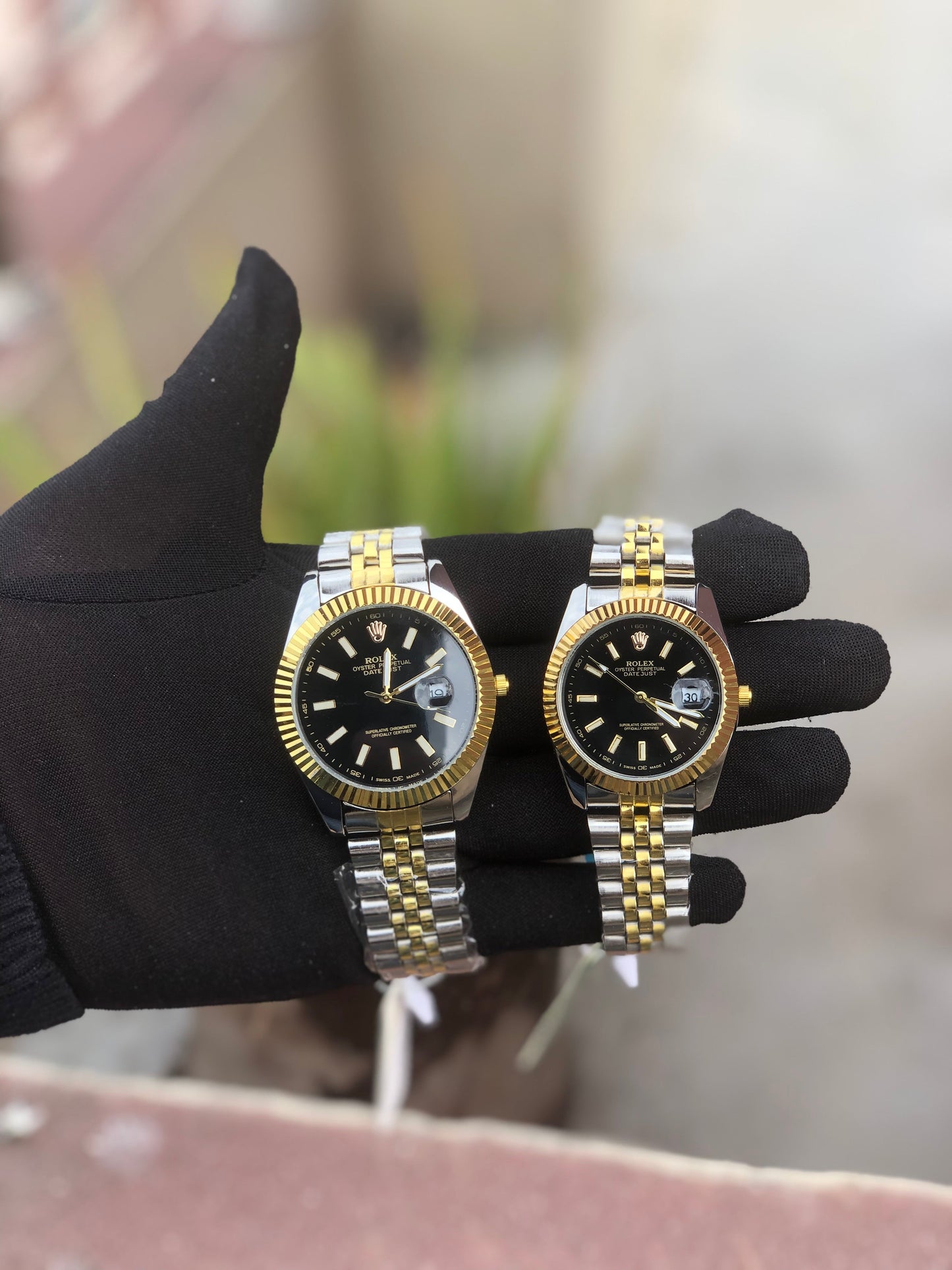 Rolex Couple Watches Set | Luxury Matching Watches for Him and Her