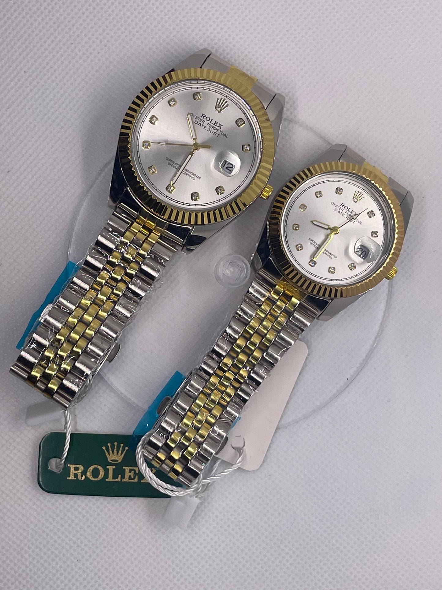 Rolex Couple Watches Set