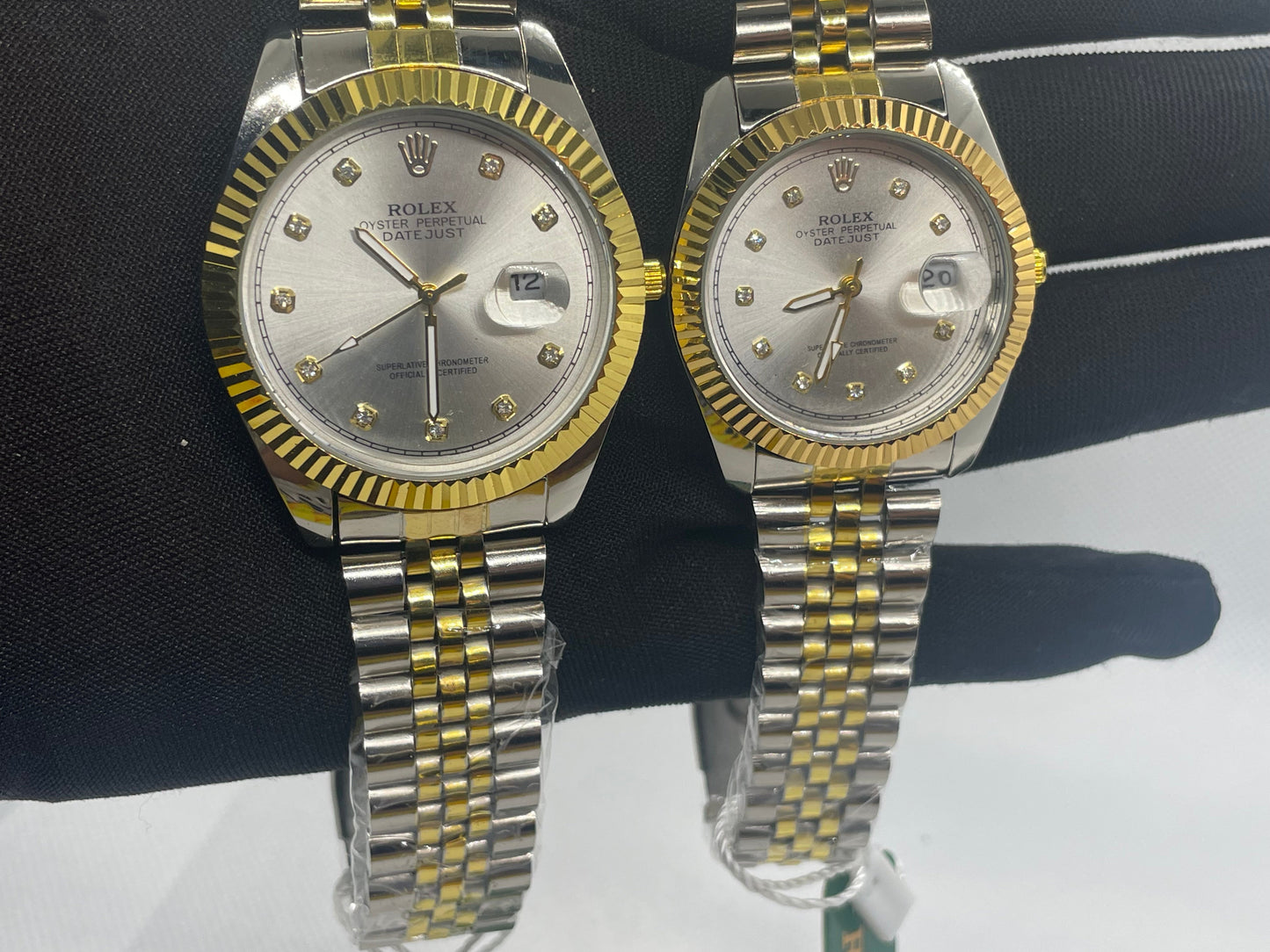 Rolex Couple Watches Set