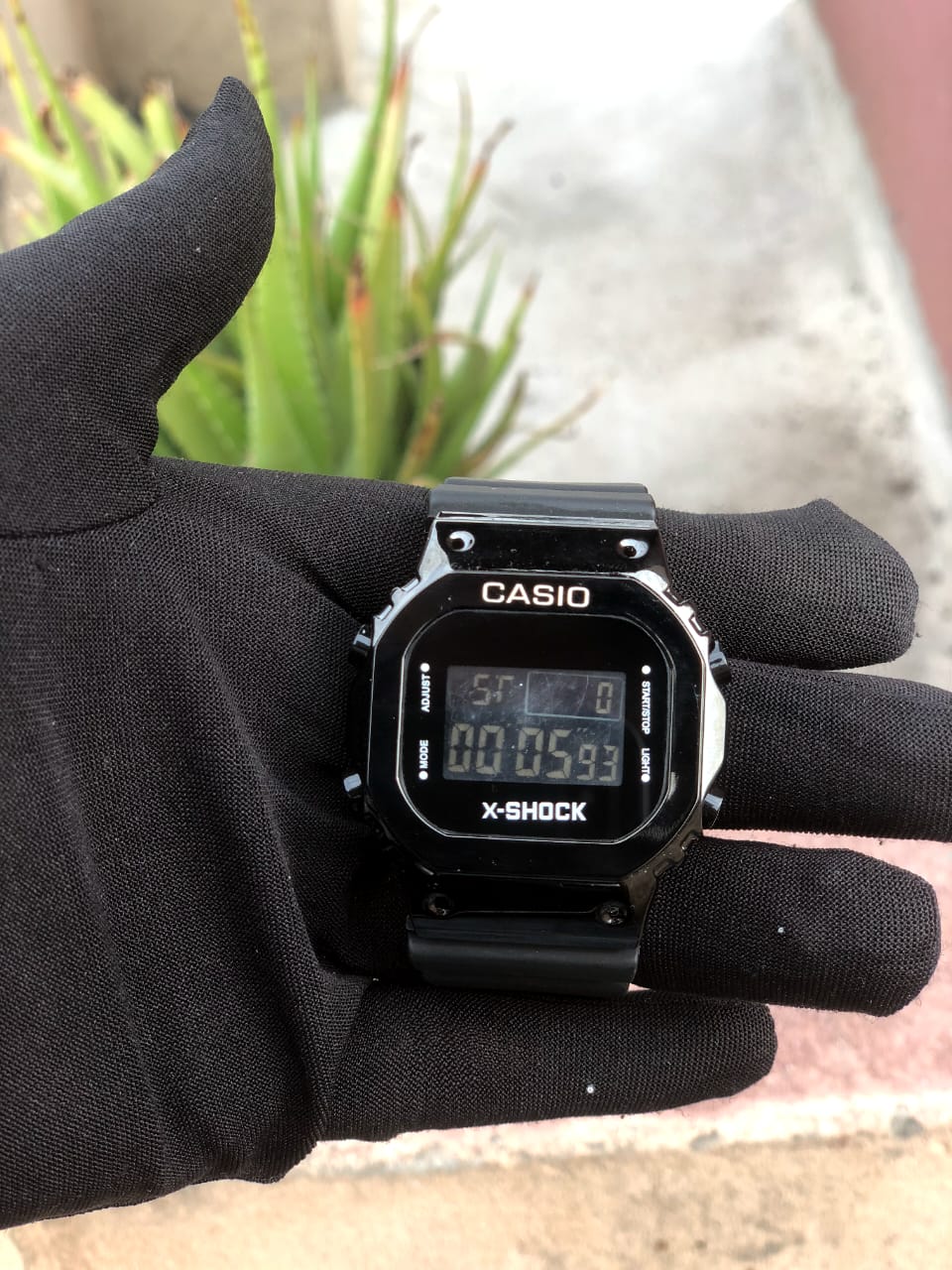 Men's X-Shock Digital Watch | Full Black, Durable & Stylish