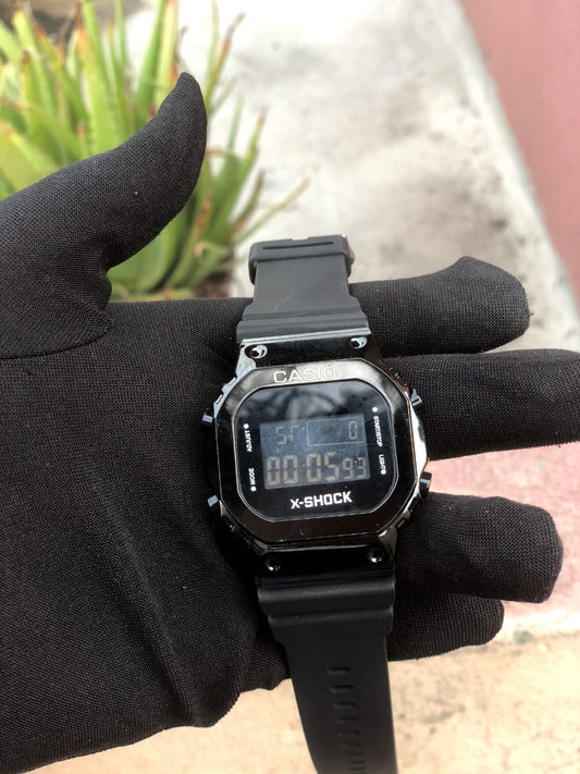 Men's X-Shock Digital Watch | Full Black, Durable & Stylish