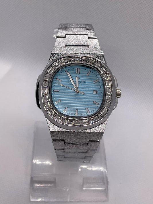 Patek Philippe- Nautilus with Diamond Bezel