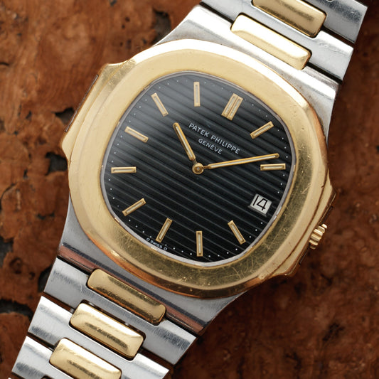 Patek Philippe Two-Tone Jumbo Nautilus Watch